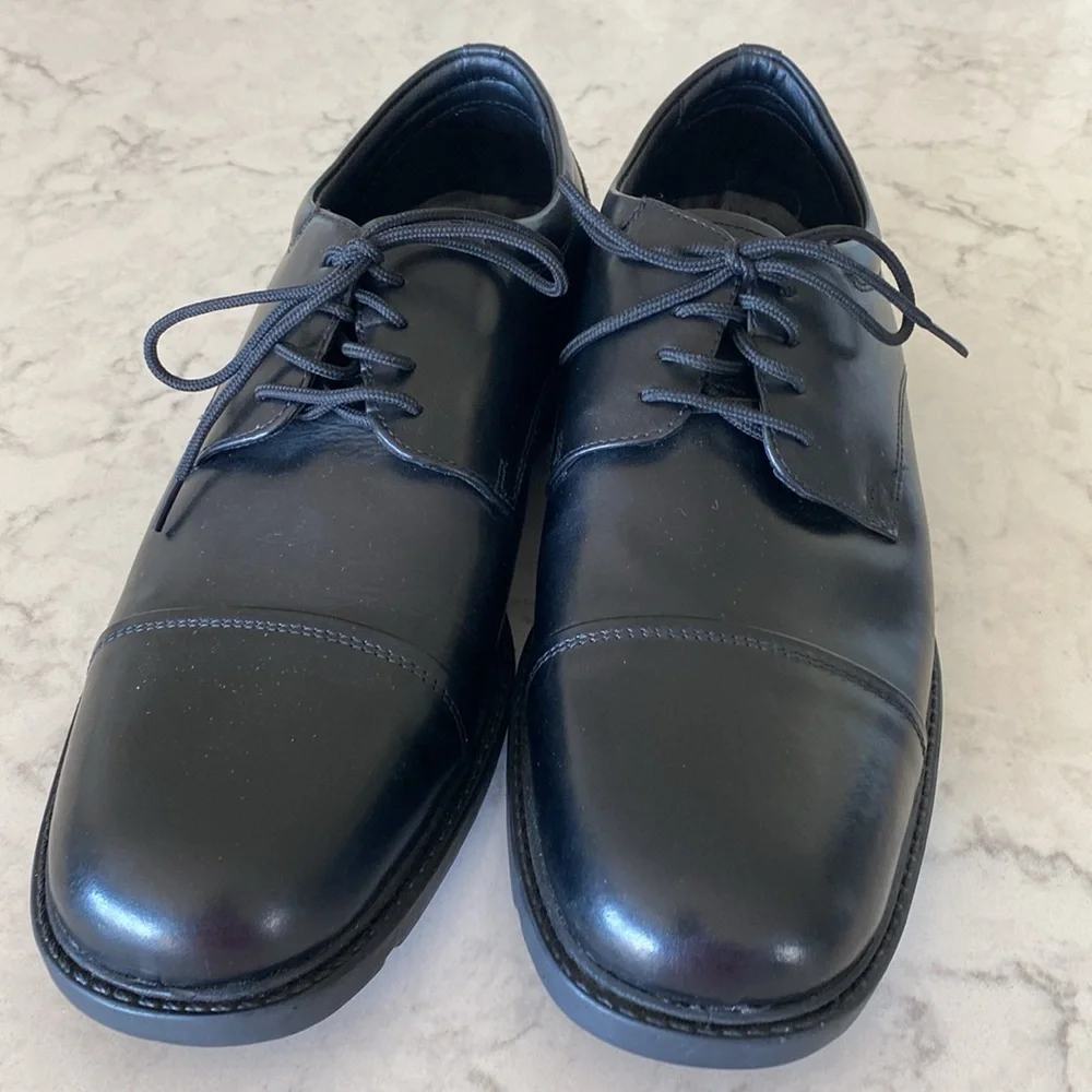 Nunn Bush Black Cap Toe Derby men’s size 10 M